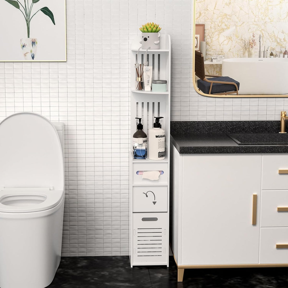 Meuble Toilette Multifonction