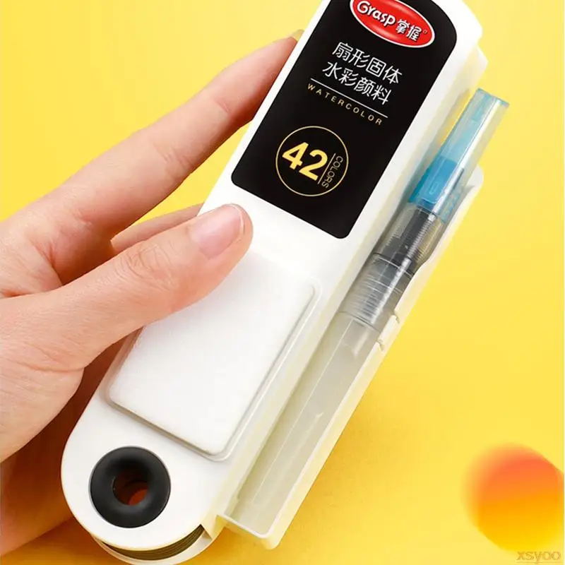 Coffret Aquarelle 42 Couleurs – Kit de Peinture Portable
