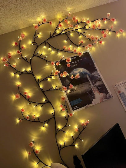 Guirlande Lumineuse Led En Forme De Branche De Cerisier En Fleurs