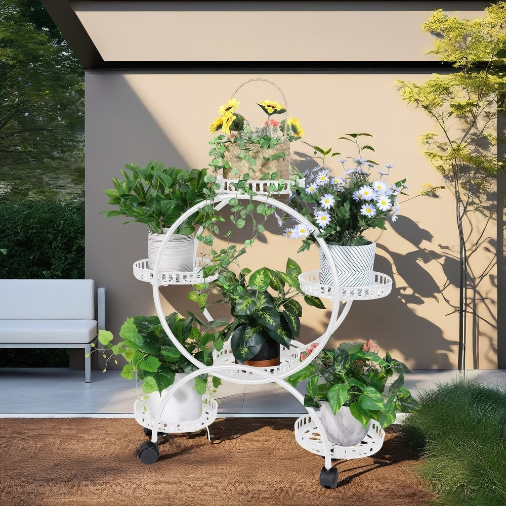 Support à Plantes en Métal
